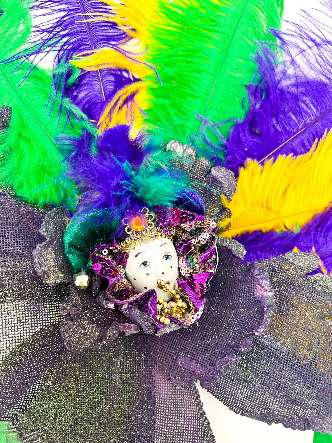 Large Jester Flower MG Headpiece 4433