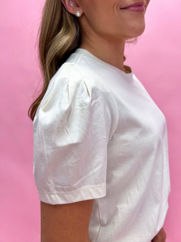 Collagen Pleated Tee