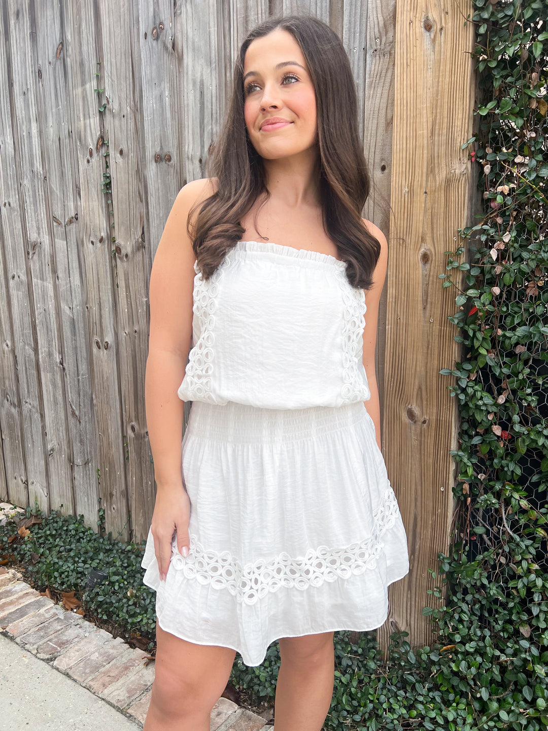 White Elle Dress