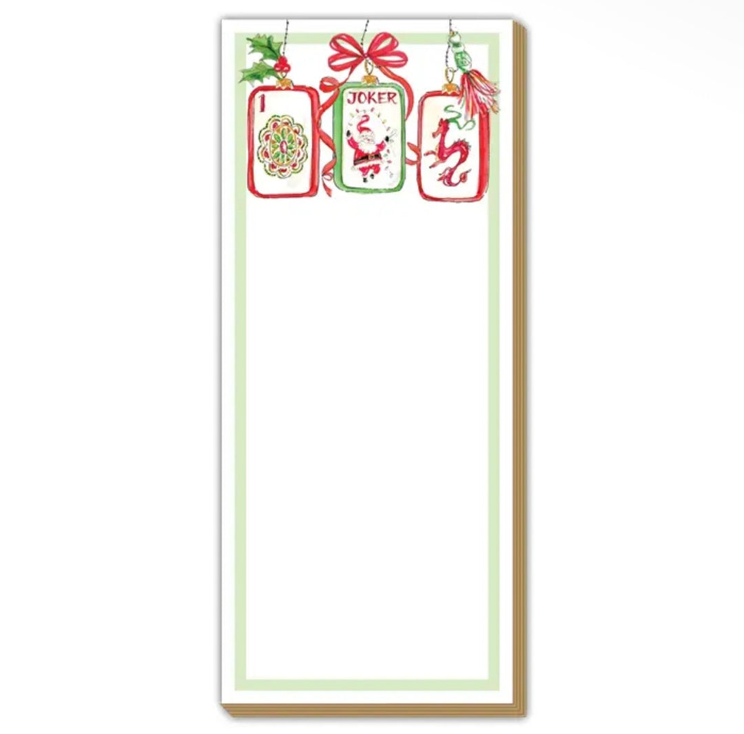 Mahjong Tiles Ornament Luxe Skinny Pad