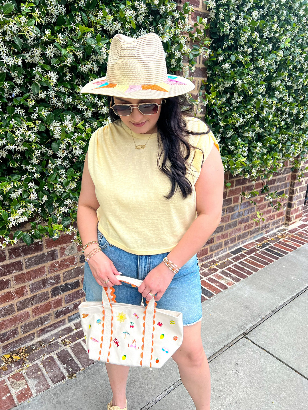 Yellow Warmth Gathered Top