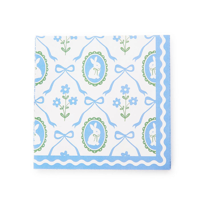 Bunnies & Bows Cocktail Napkins
