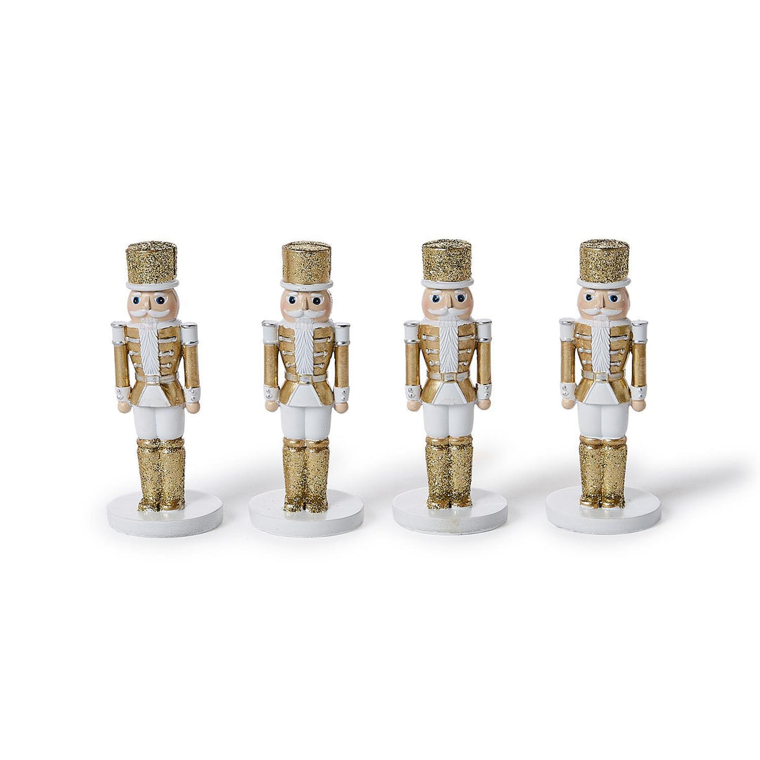 Gold Nutcracker Name Holder