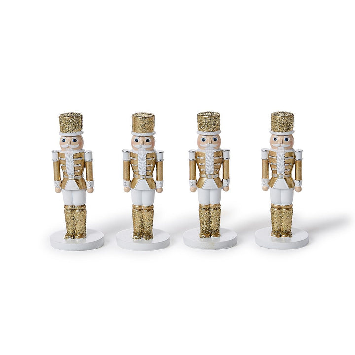 Gold Nutcracker Name Holder