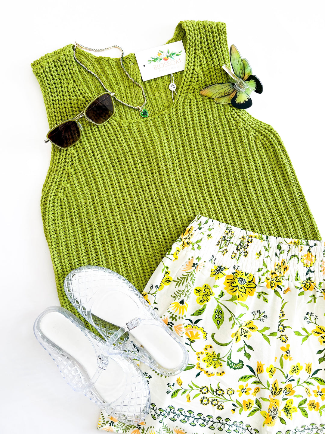 Citron Sundays Sweater Tank