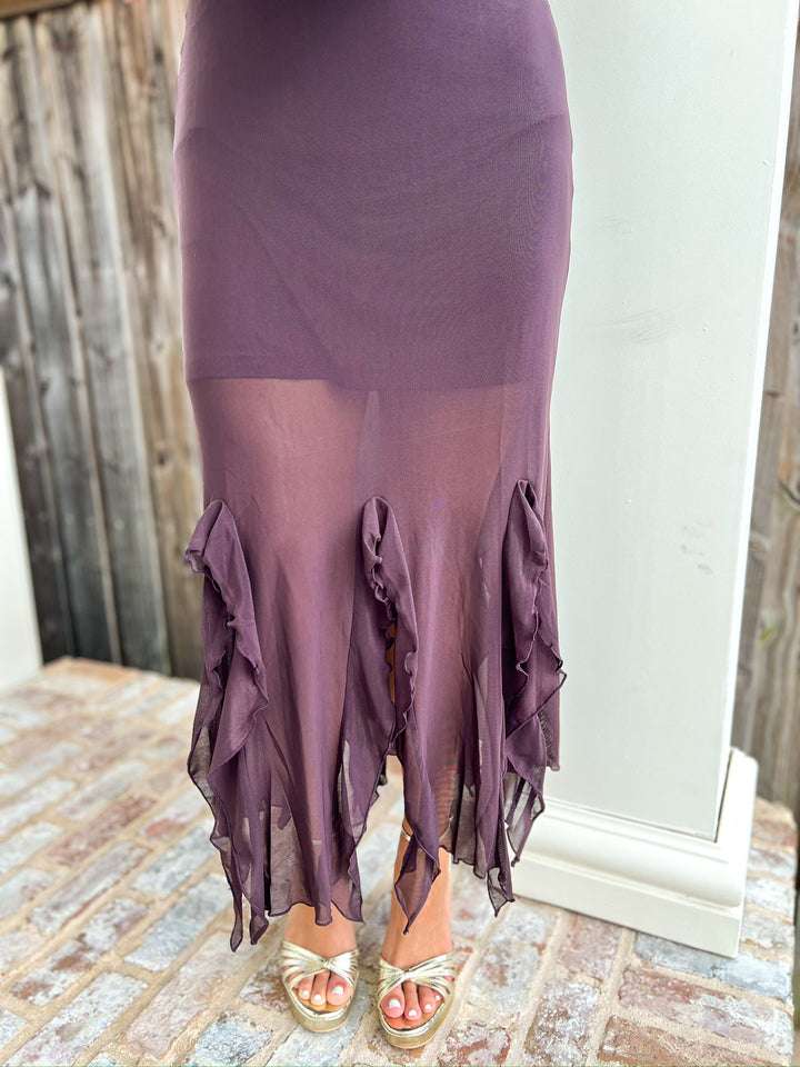 Chocolate Mariane Dress