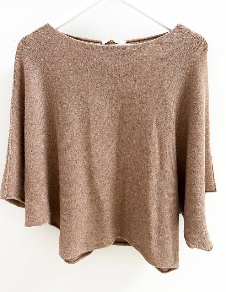 Camel Sally Knit Sweater