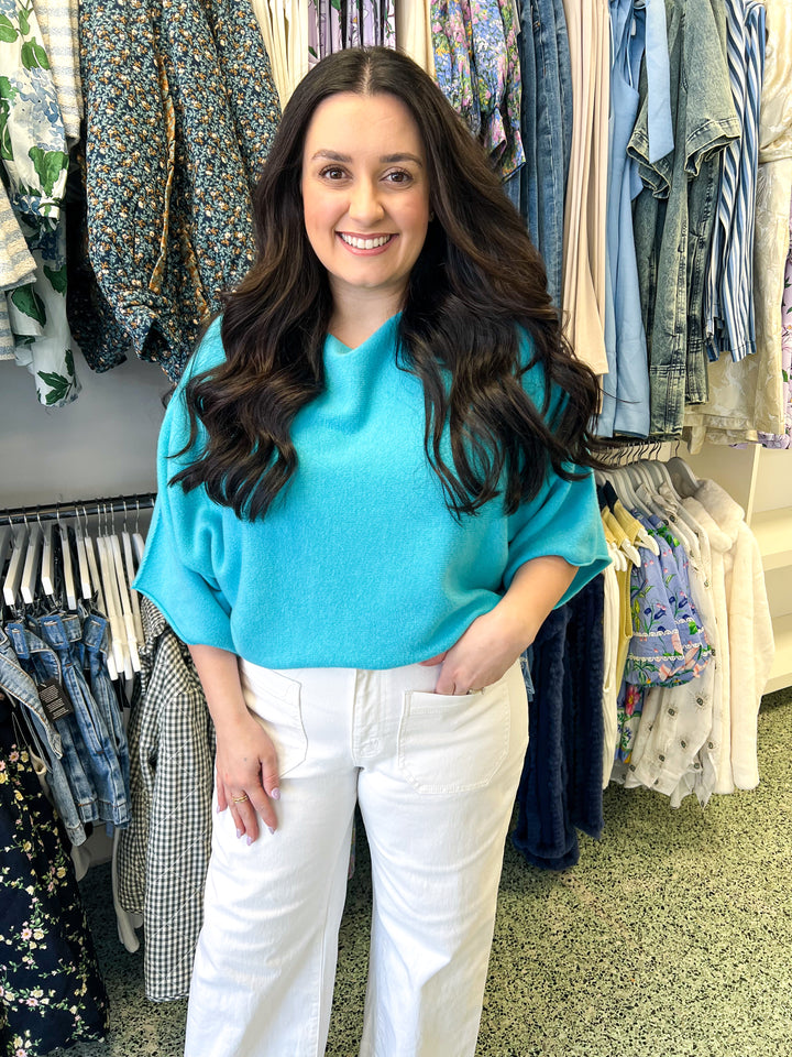 Turquoise Sally Sweater