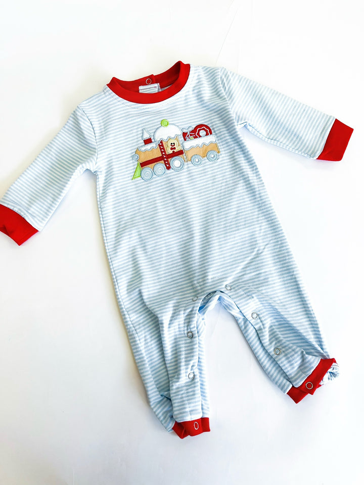 GingerbreadTrain Romper