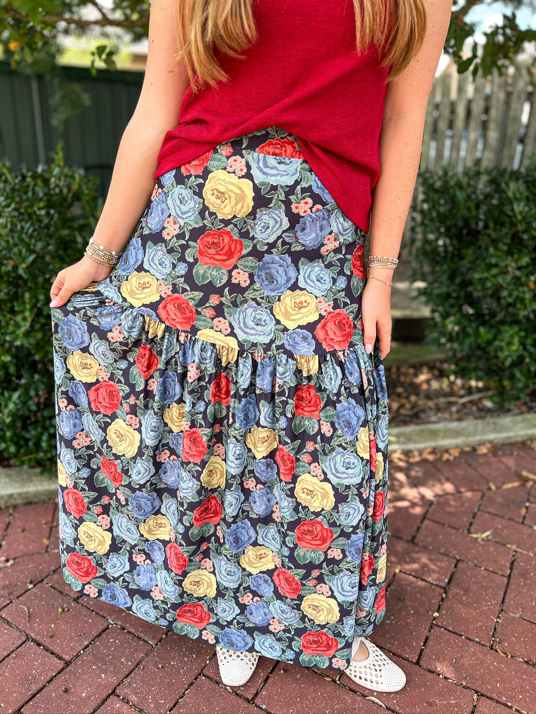 Night Rose Faye Skirt