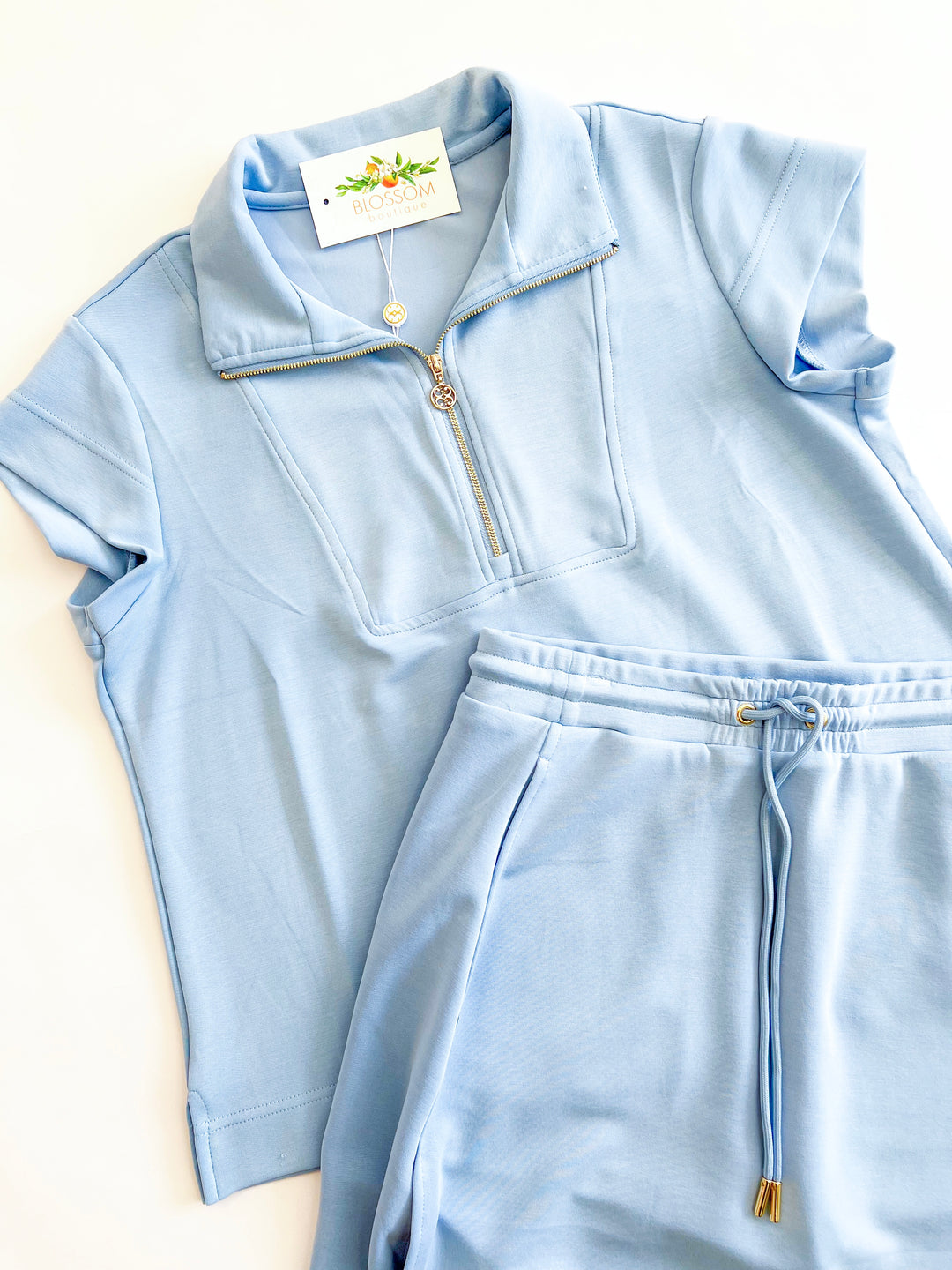 Blue Cora Skort Set