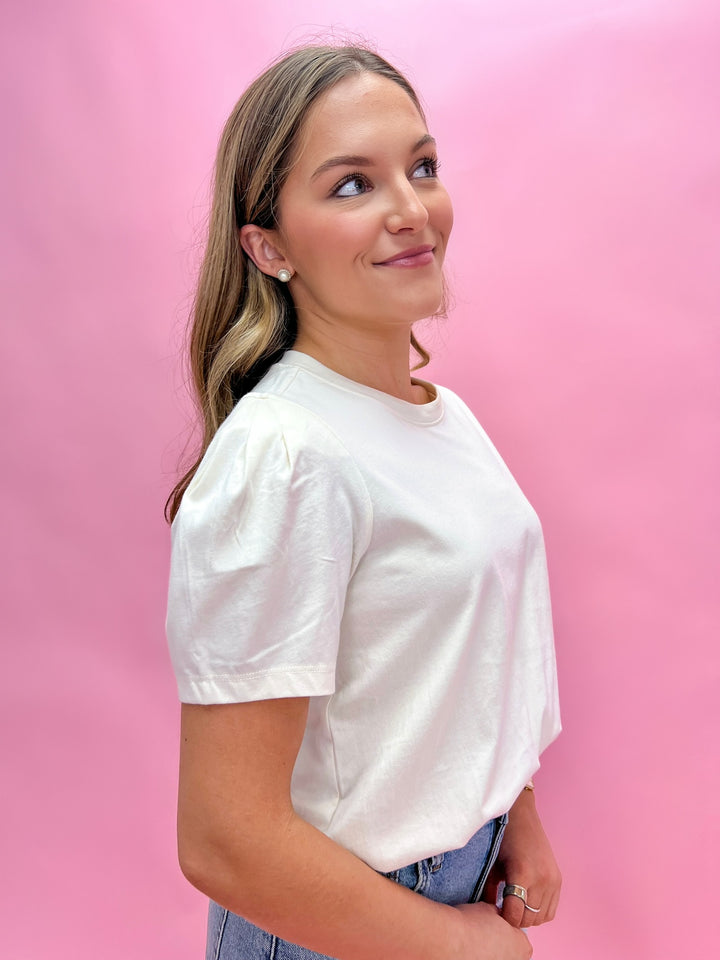 Collagen Pleated Tee