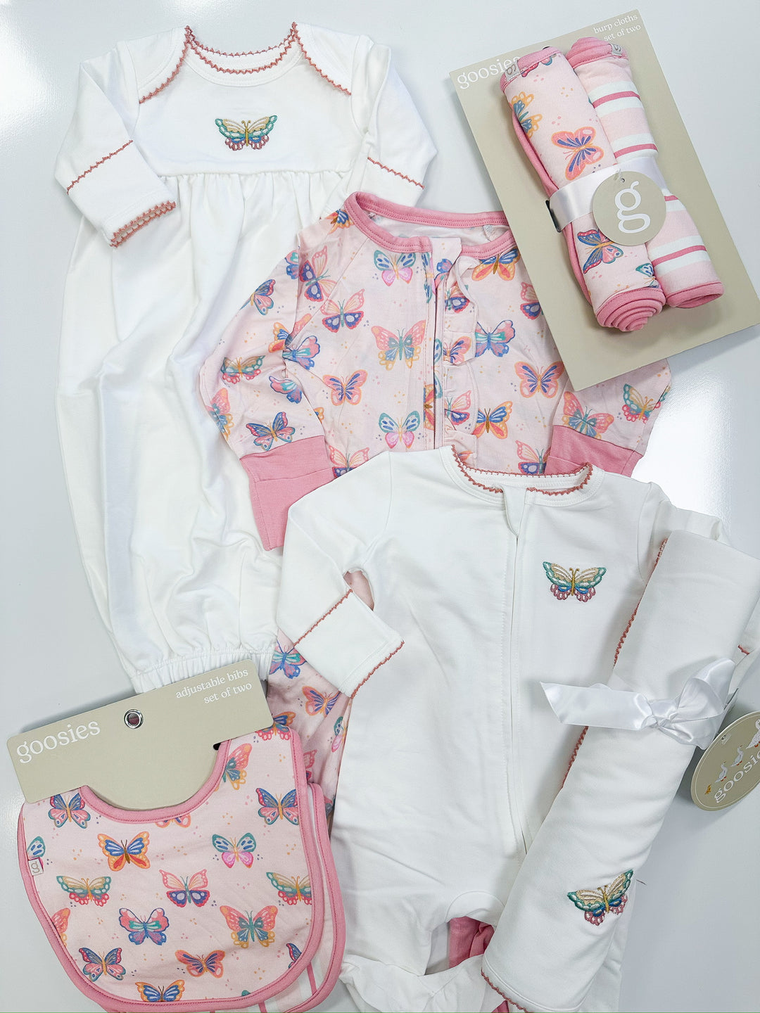 Butterfly Bliss Embroidered Gown