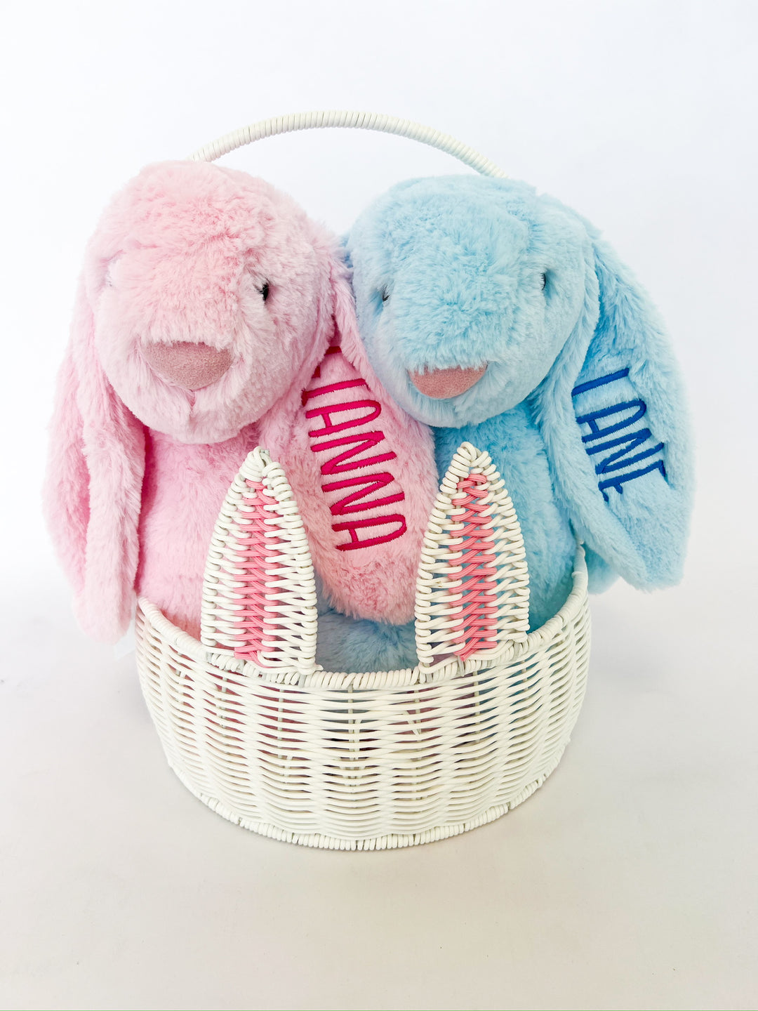 Embroidered Plush Bunny