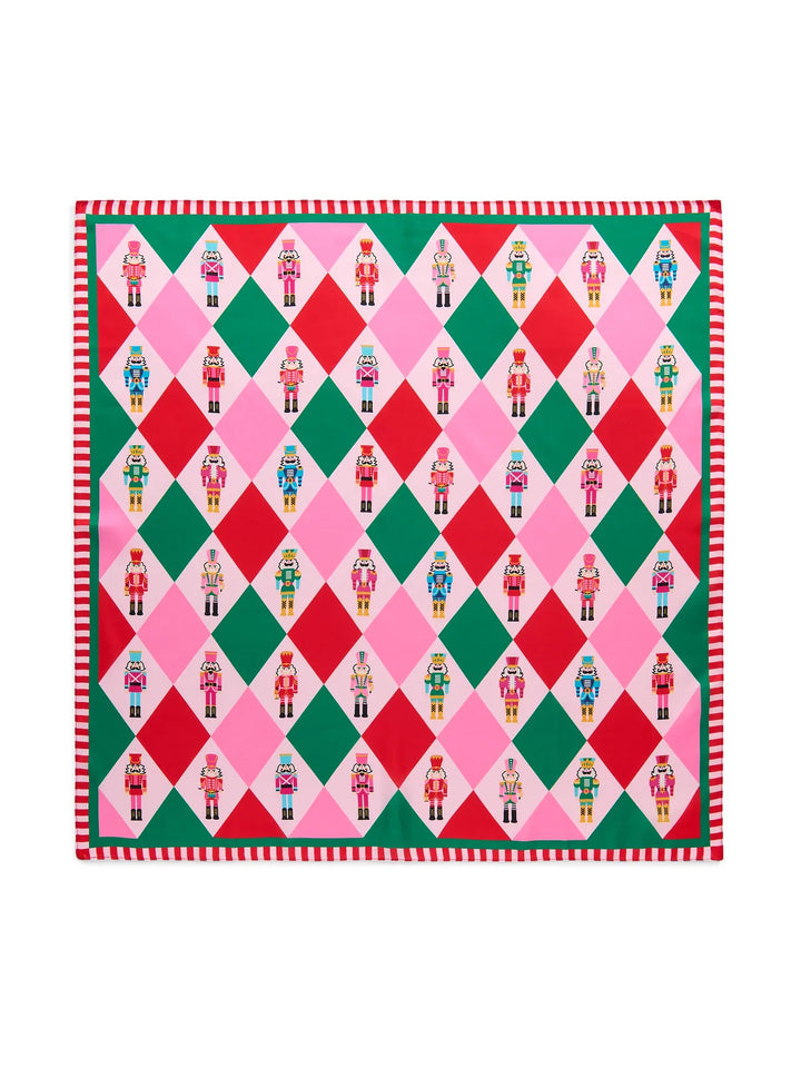 Festive Nutcracker Square Scarf