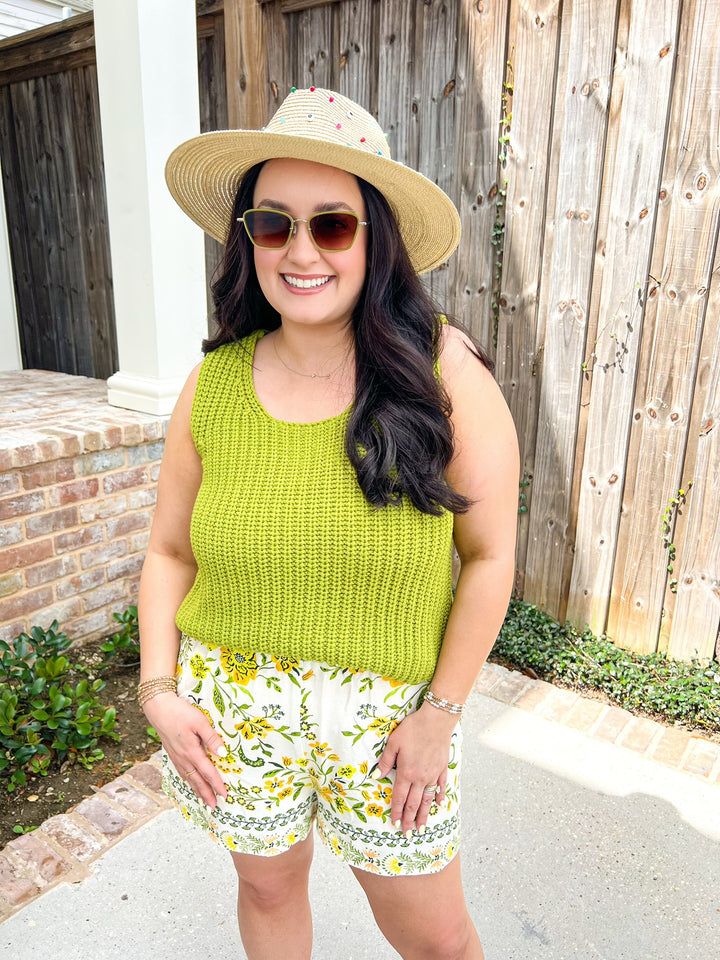 Citron Sundays Sweater Tank