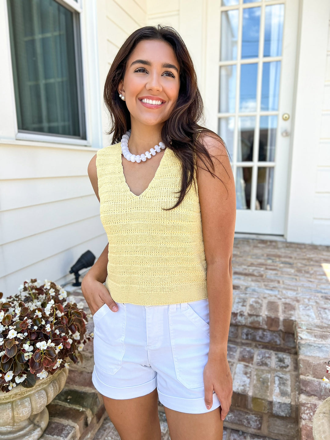 Pineapple Sweater Tank