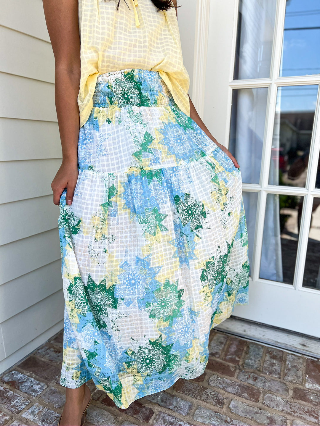 Summer Mint Crochette Skirt