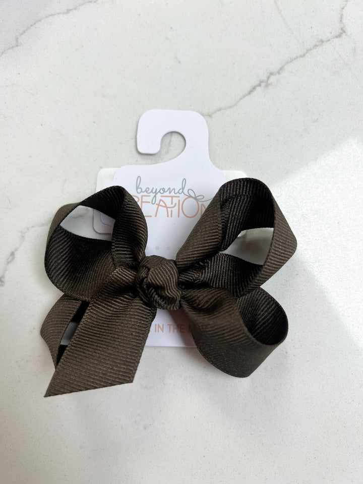 Medium Traditional Alligator Clip Bow