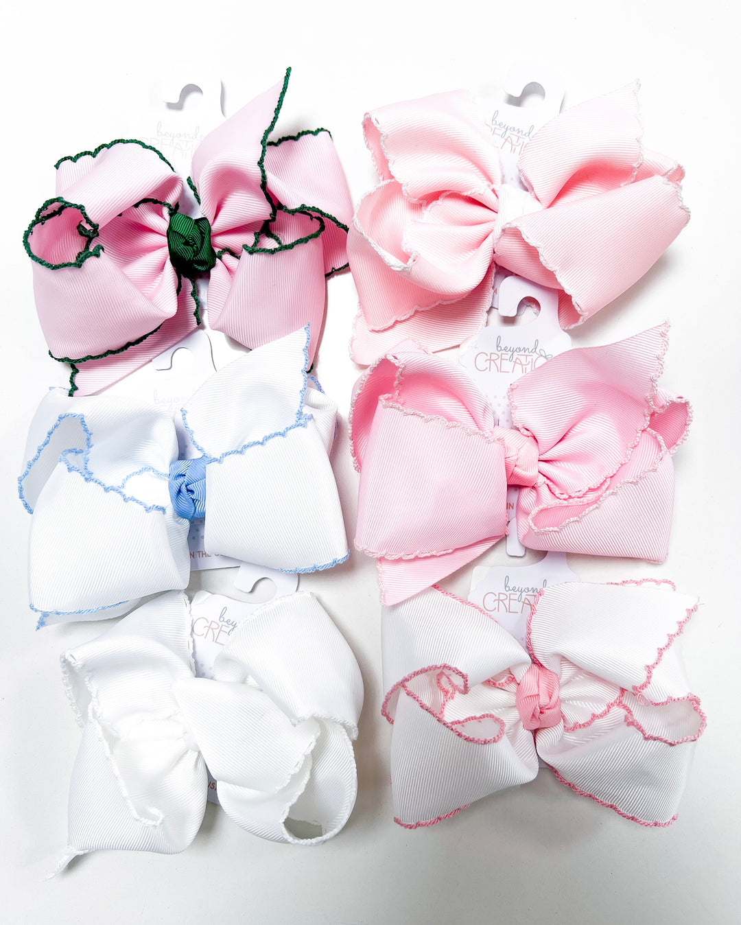 Crochet Edge Bows XL