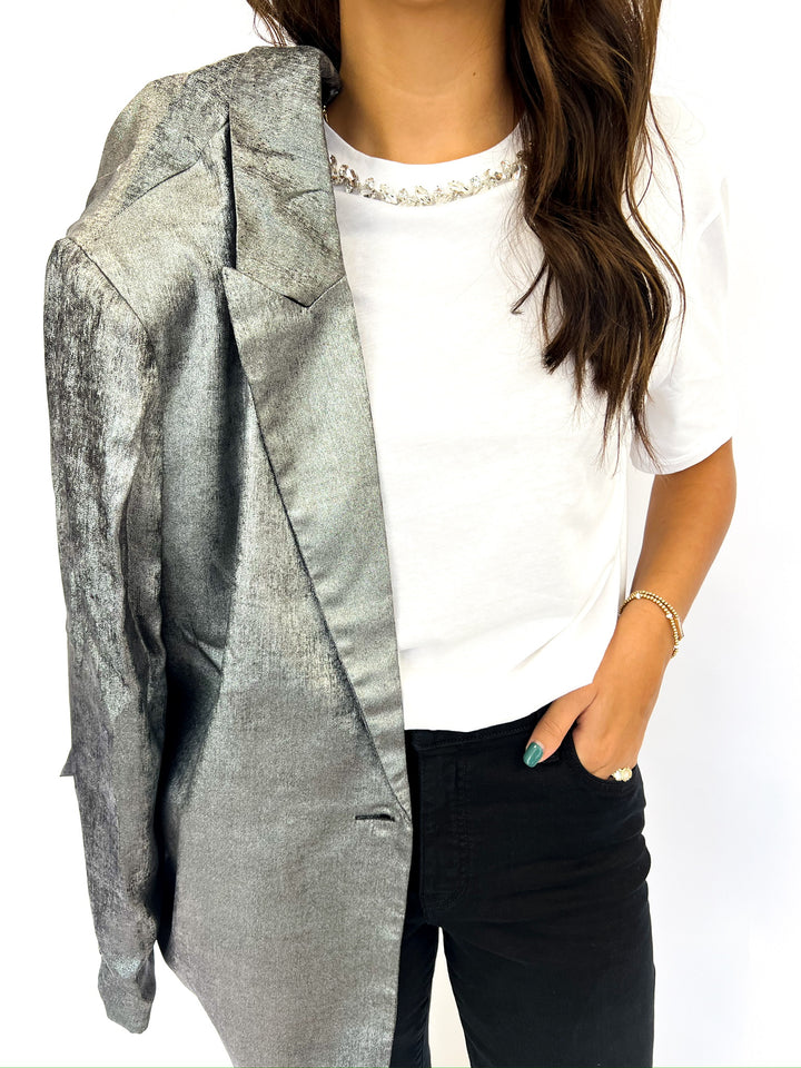 Silver Lighter Blazer