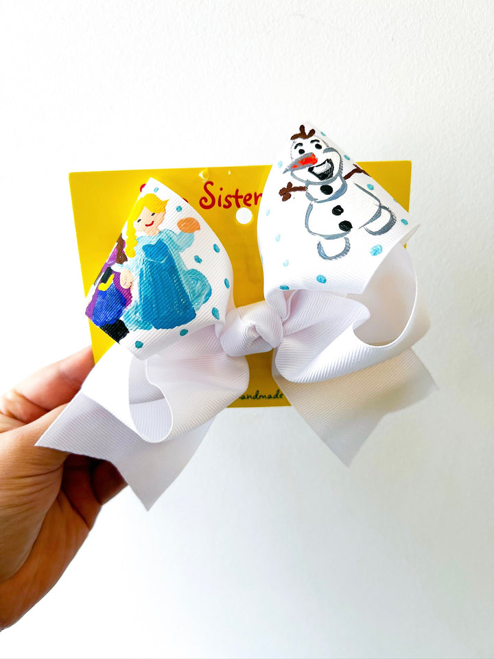 FROZEN CREW HANDPAINTED BOW