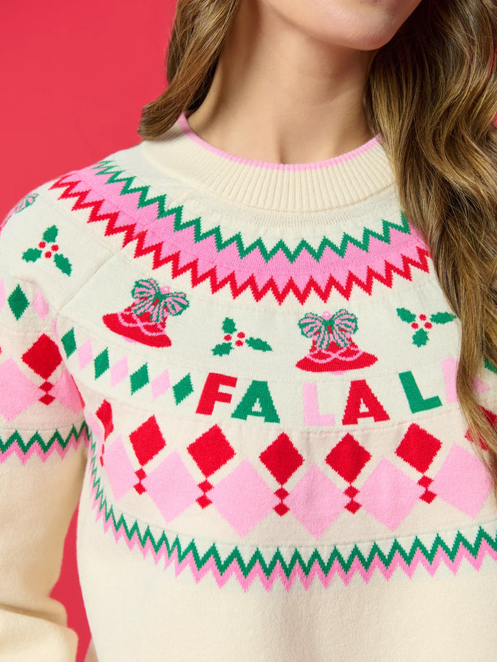 Fair Isle Double Knit Sweater