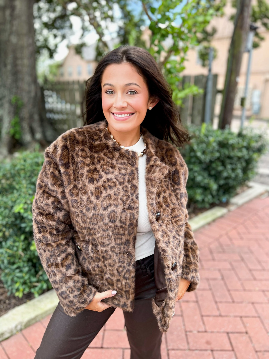 Leopard Tristan Coat