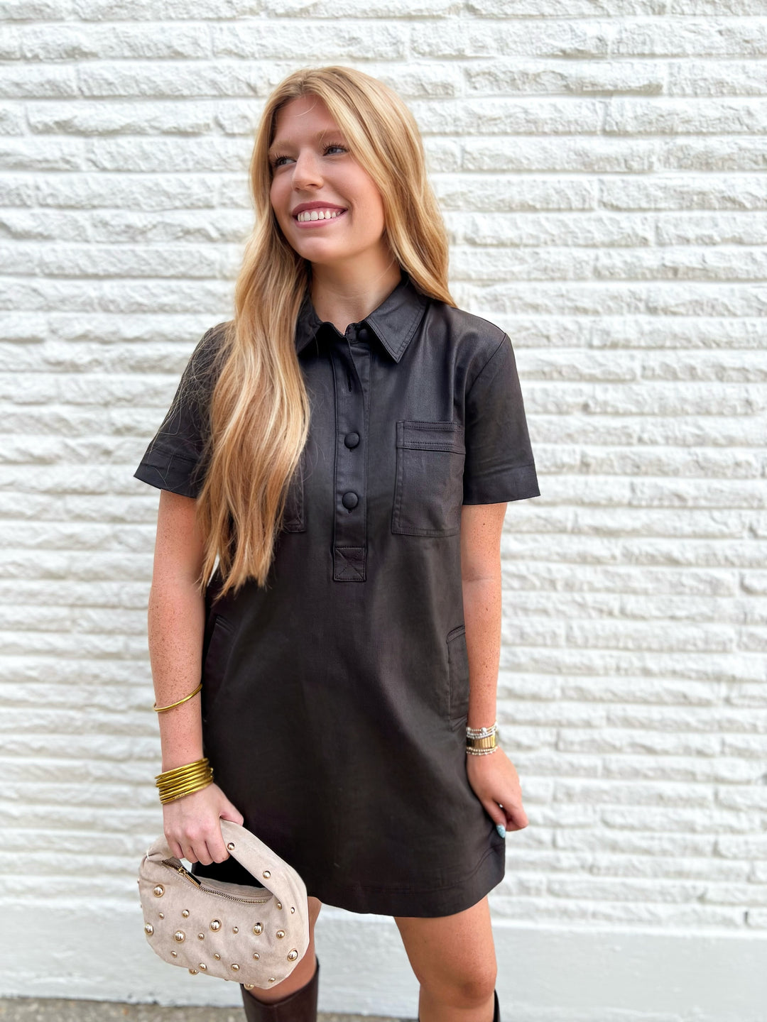 Chocolate Tatiana Dress