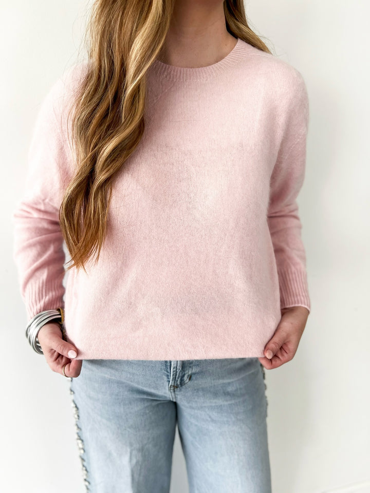 Pink Tracy Relaxed Sweater