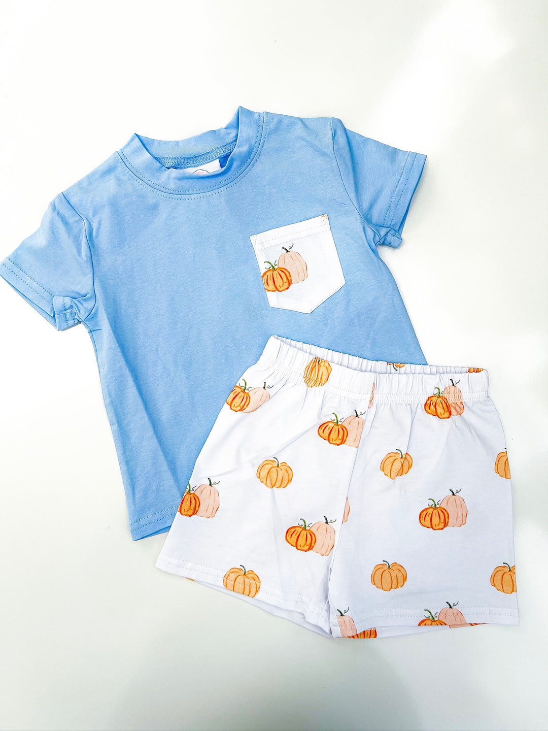Pumpkin Row Beckham Short Set