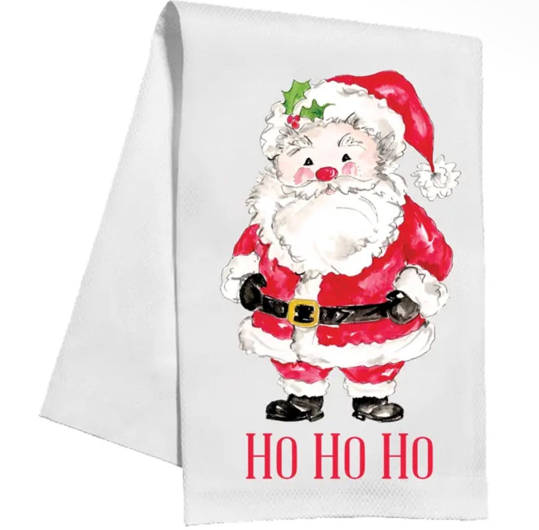 Ho Ho Ho Santa Kitchen Towel