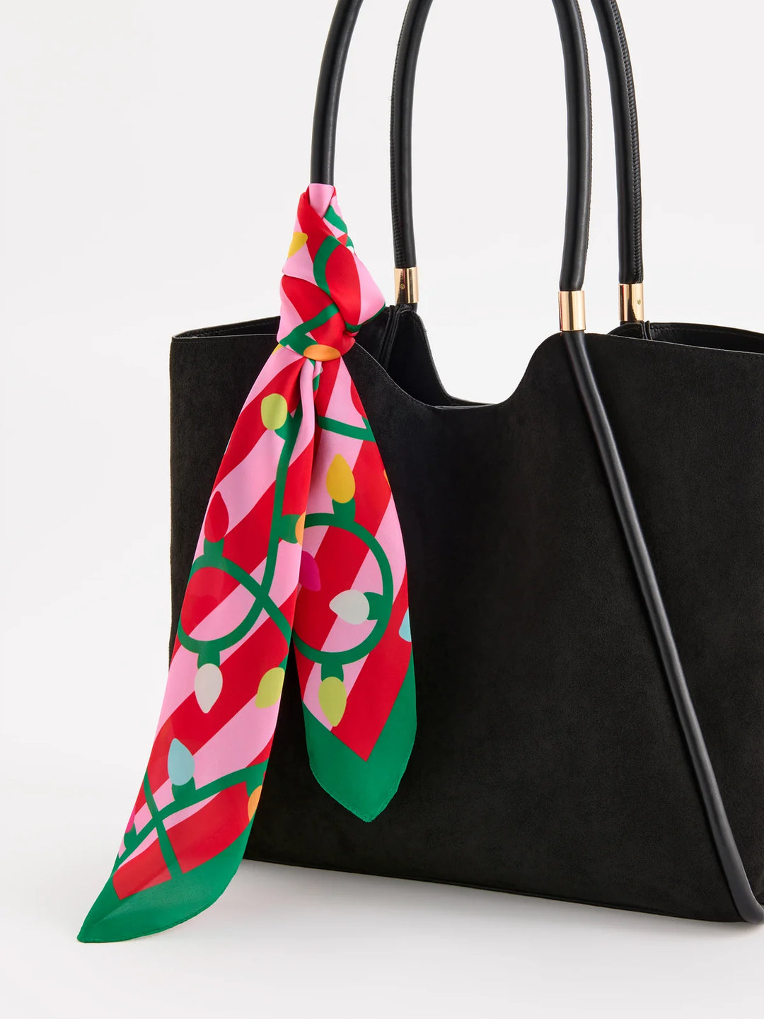 Festive String Lights Square Scarf