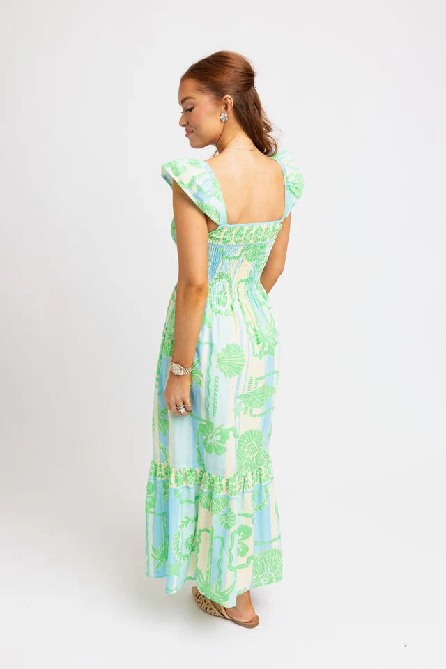 Sea Shell Pop Maxi Dress