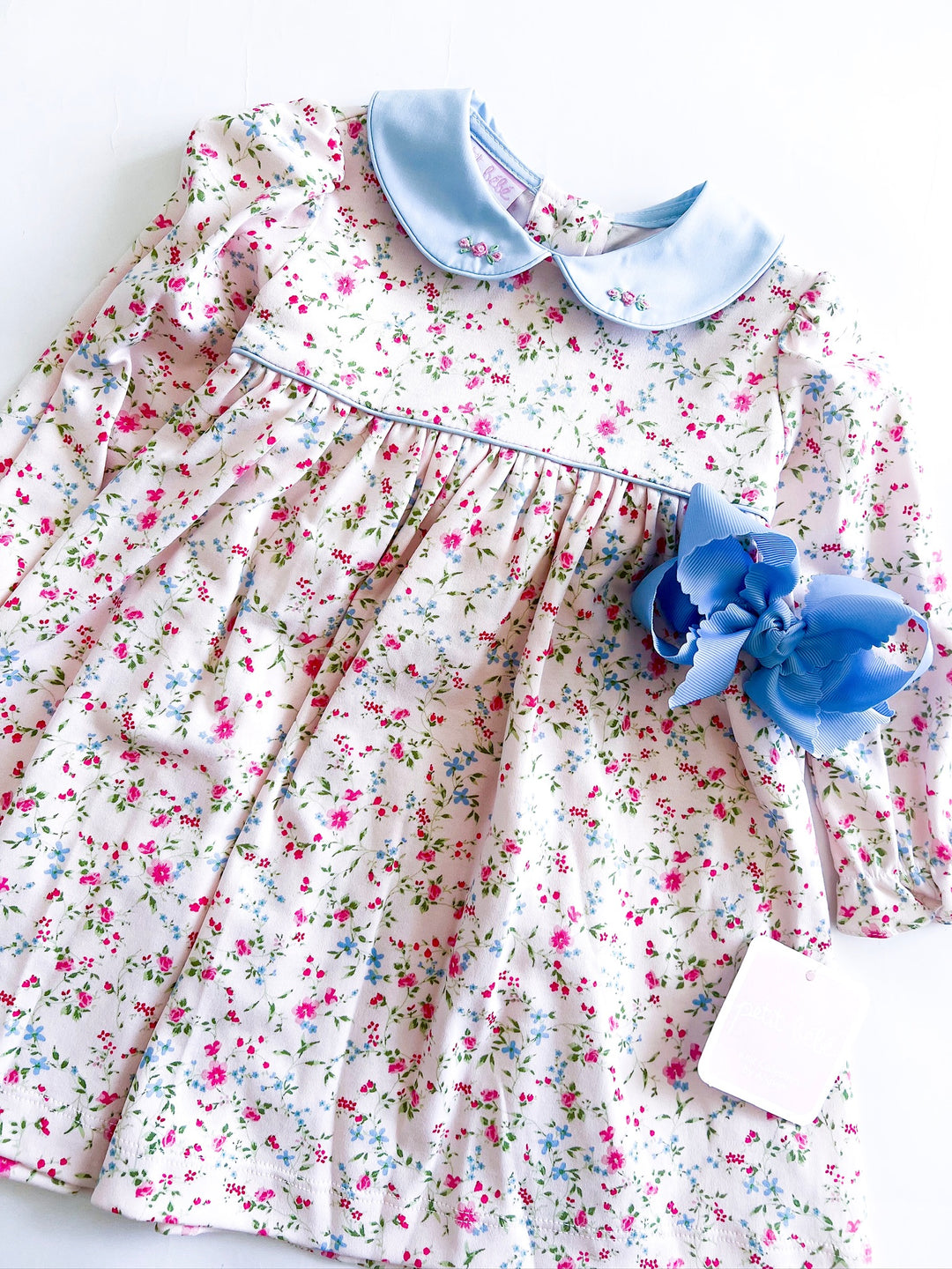 Pink Everlyn Floral Dress
