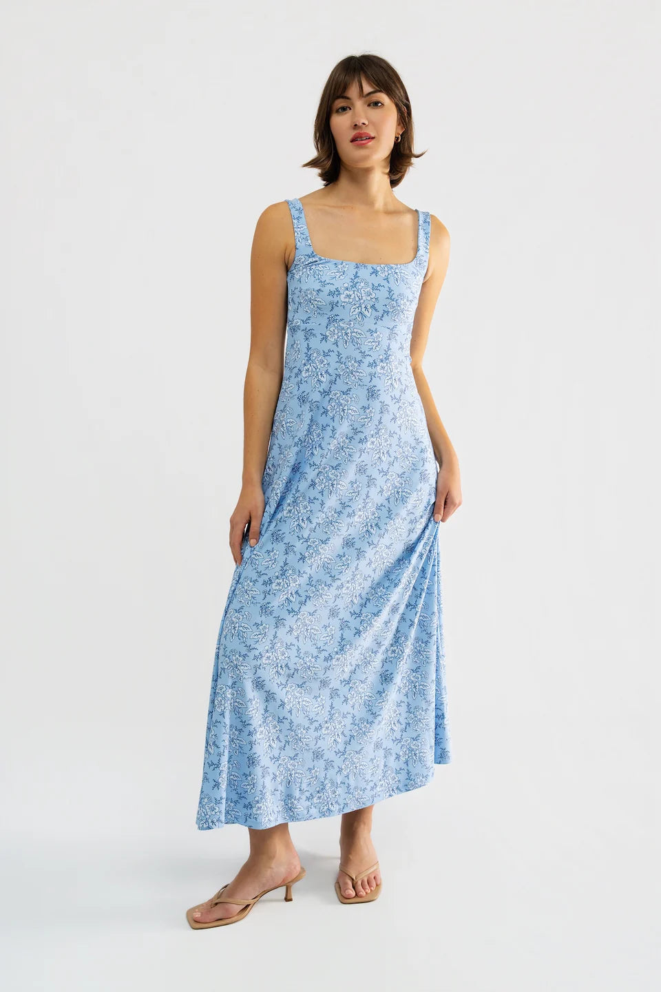 Raindrop Floral Paloma Dress