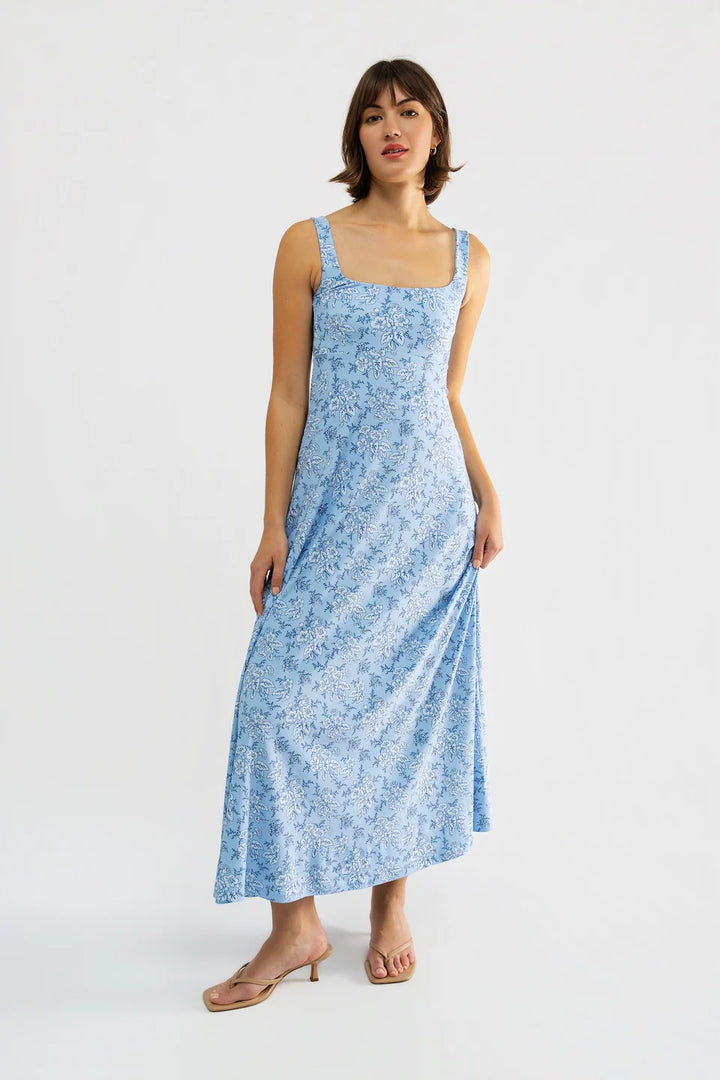 Raindrop Floral Paloma Dress