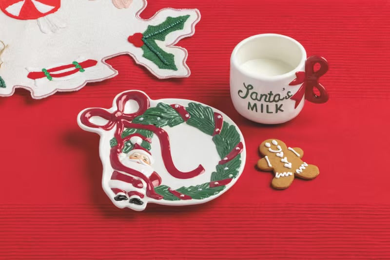 Santa Milk & Cookie Set