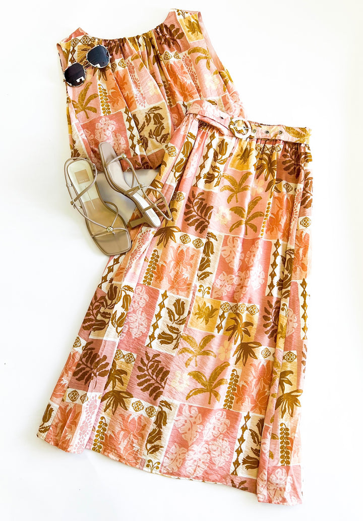 Rose Keepsake Bubble Top Skirt Set