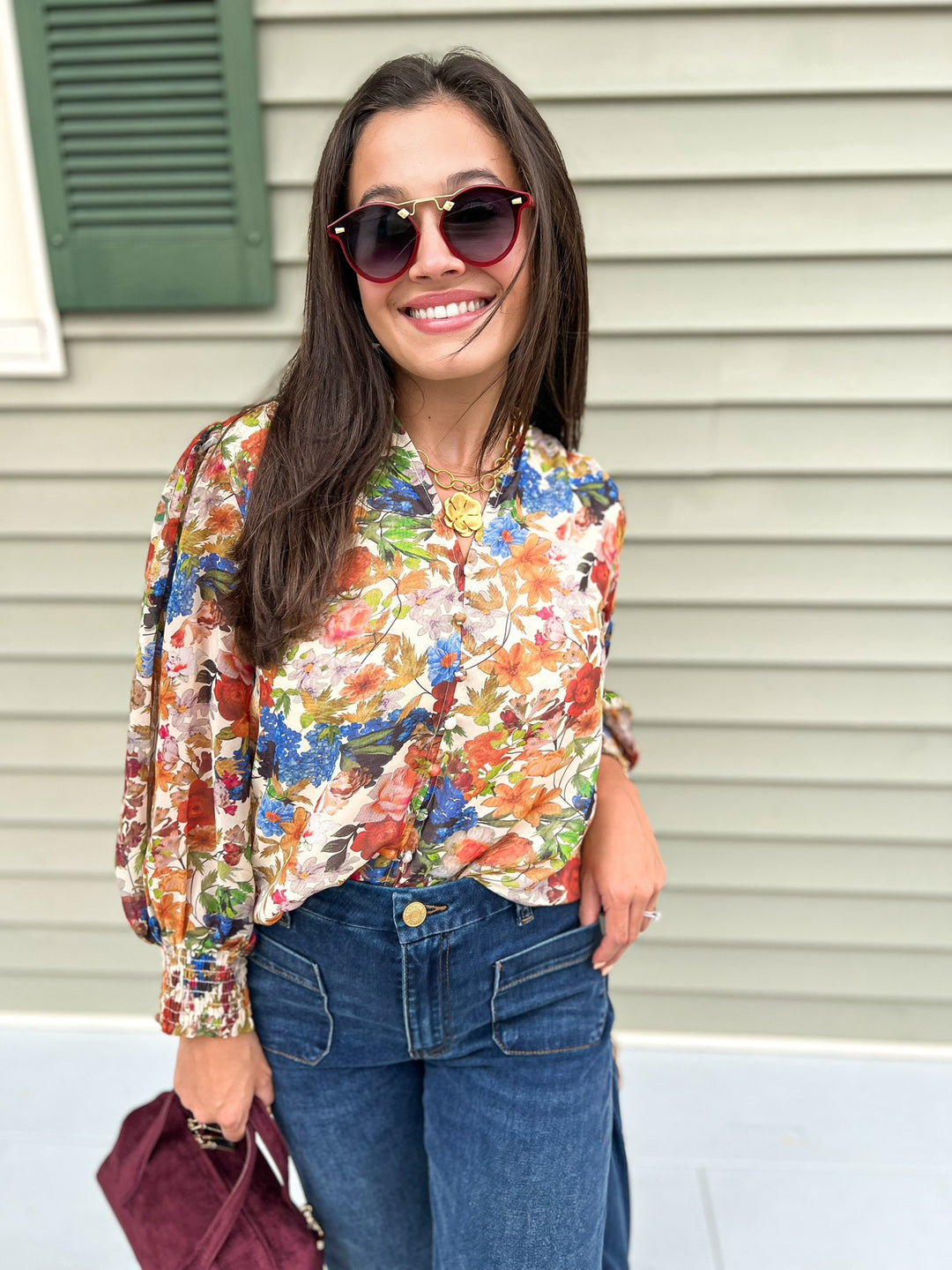 Autumn Flora Top