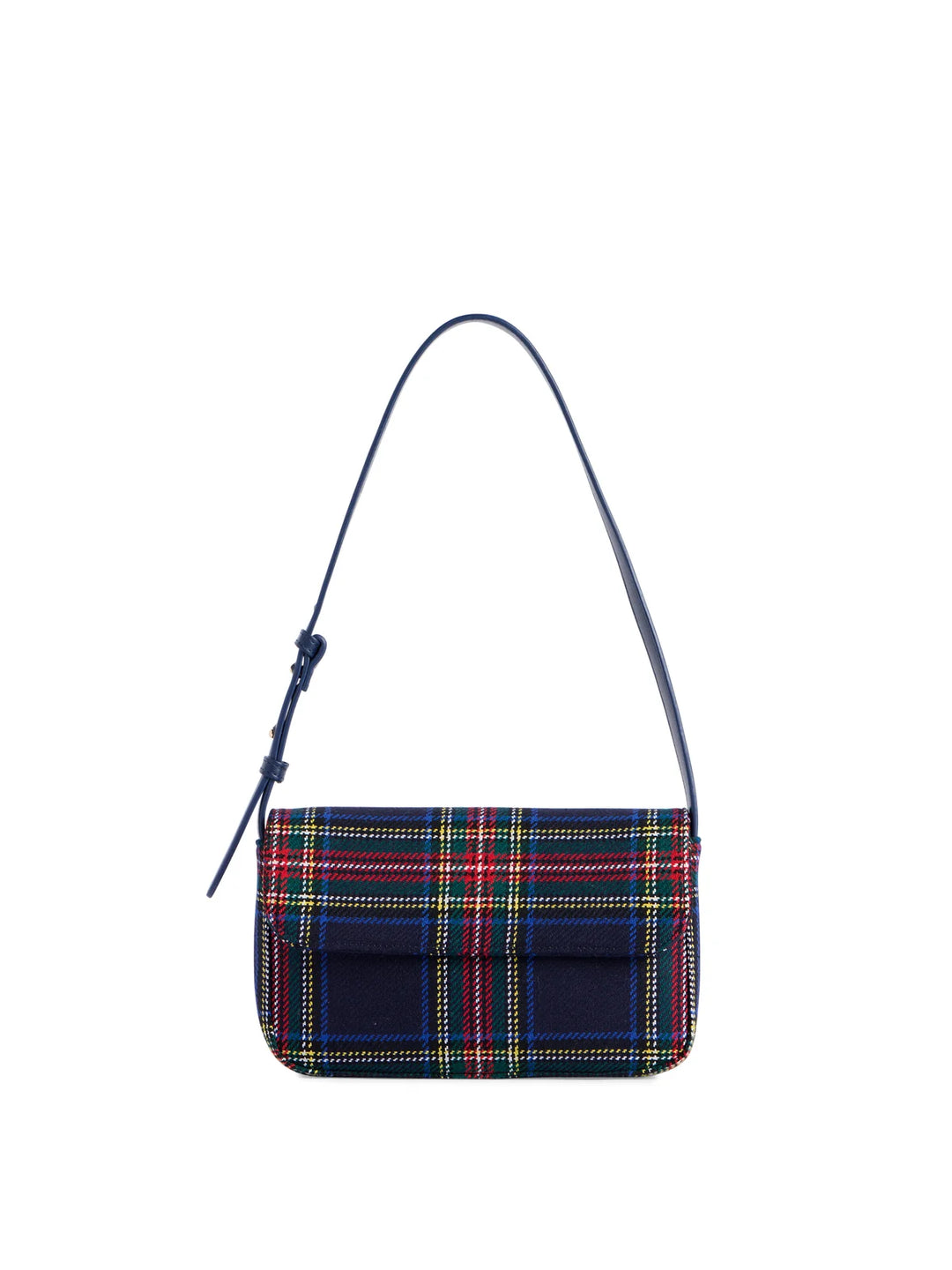 Navy Scottie Shoulder Bag