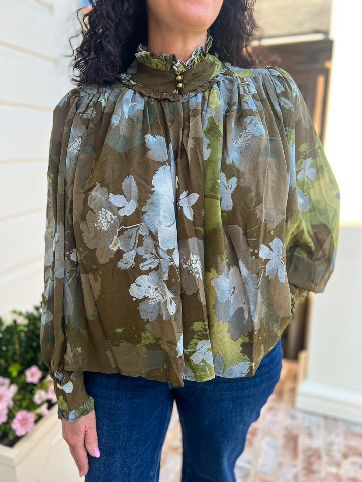 Woodland Blooms Blouse