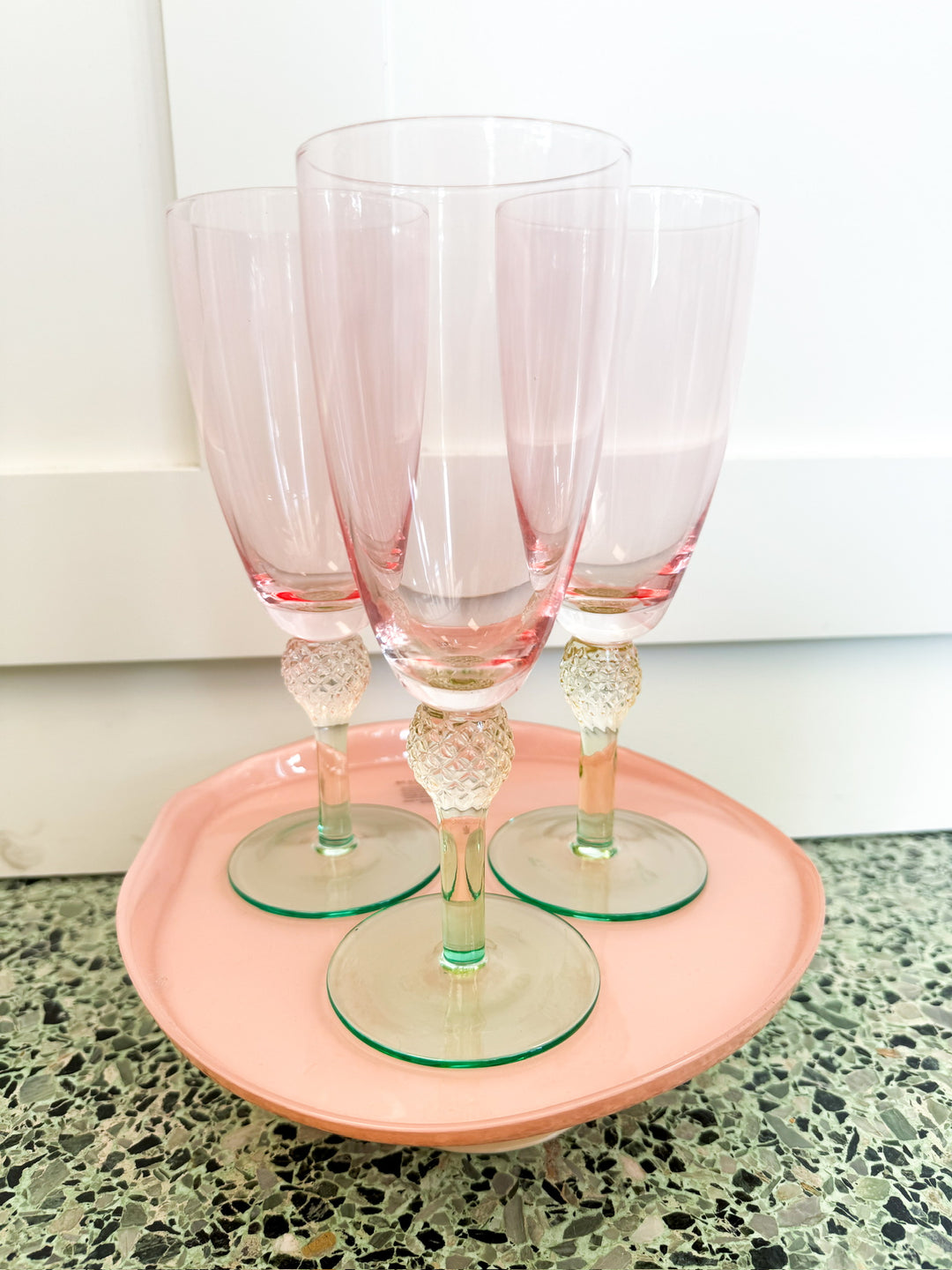 Aquarelle Flute Glasses