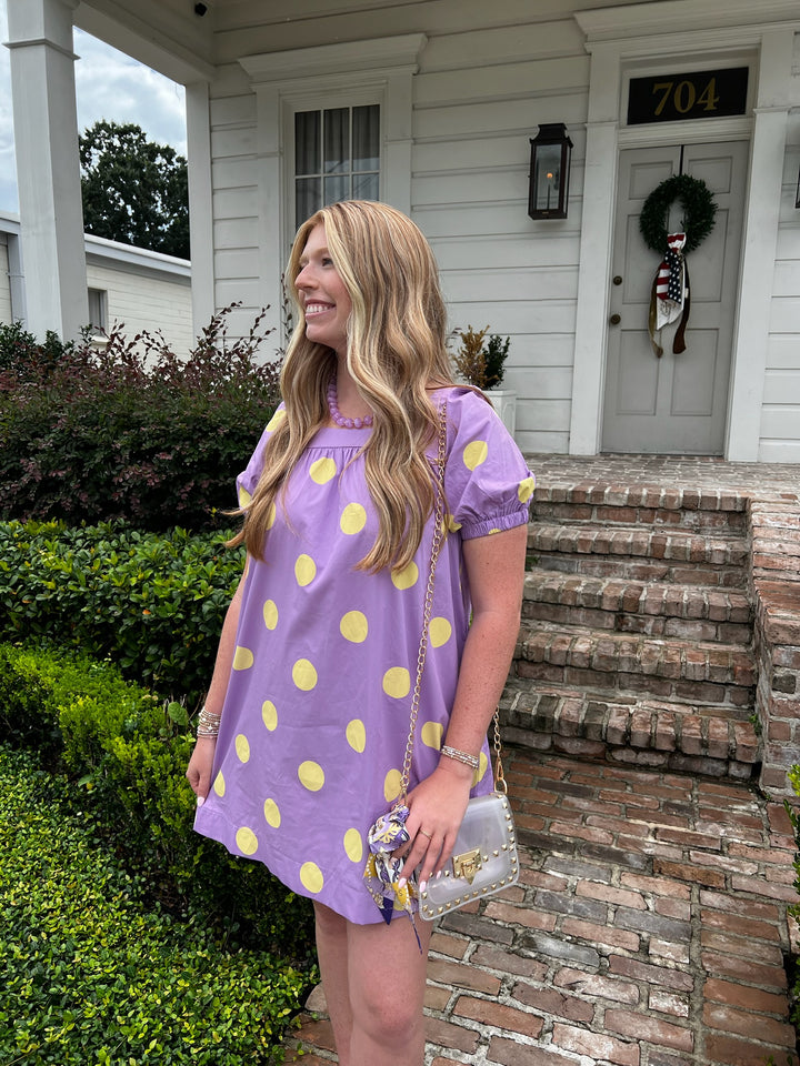 Game Day Polka Dot Dress