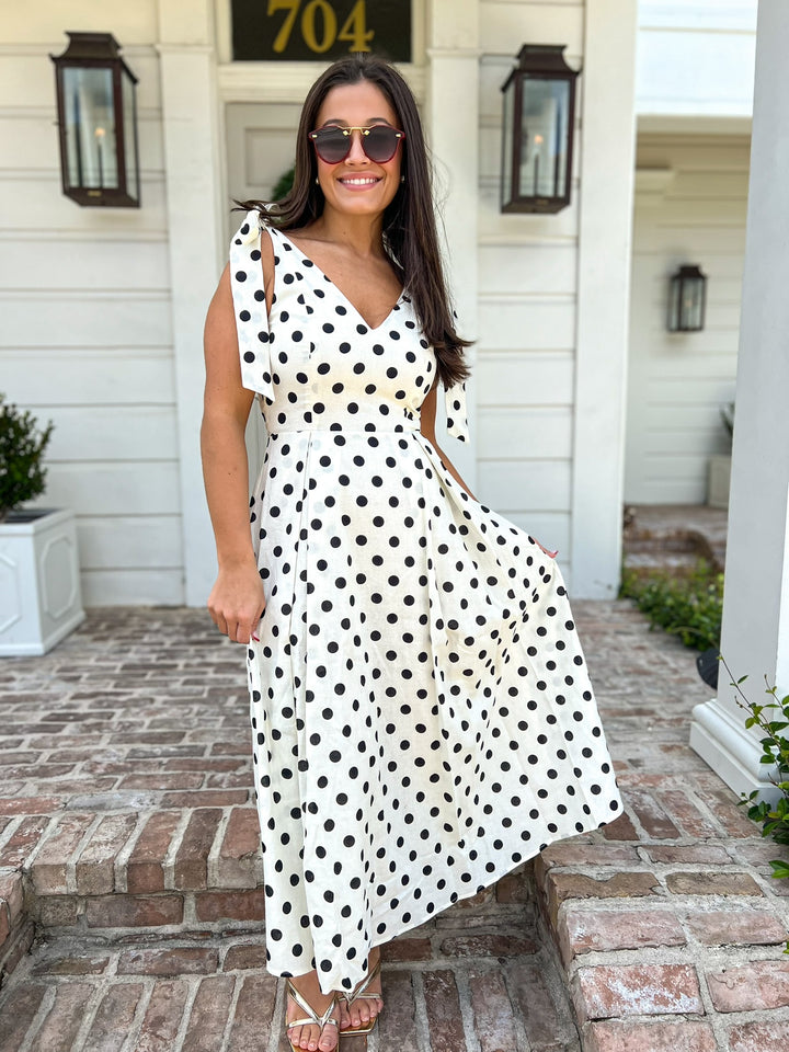 Ryleigh Polka Dot Dress