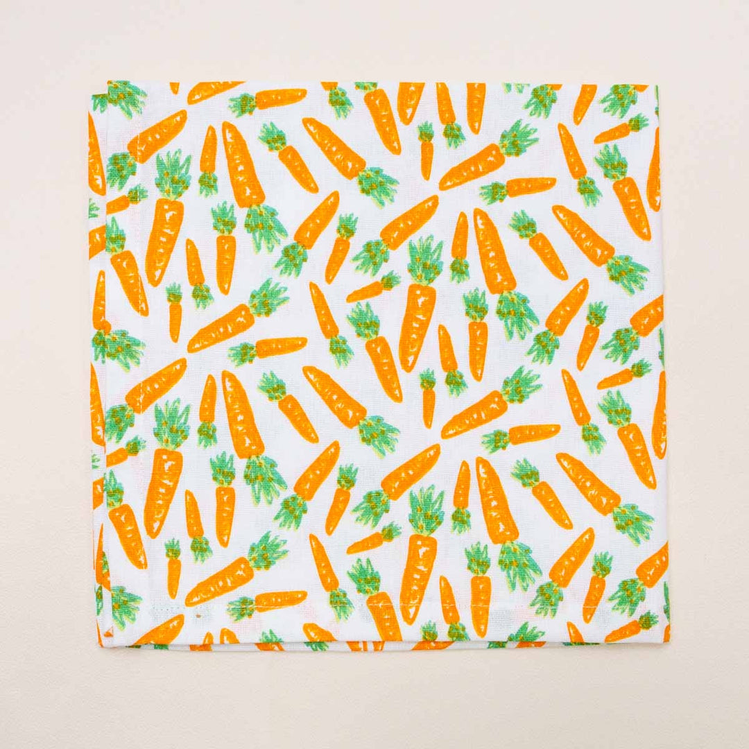 Carrot Collage Napkin