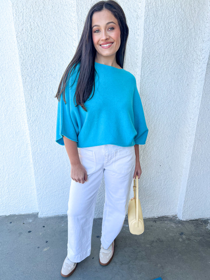 Turquoise Sally Sweater