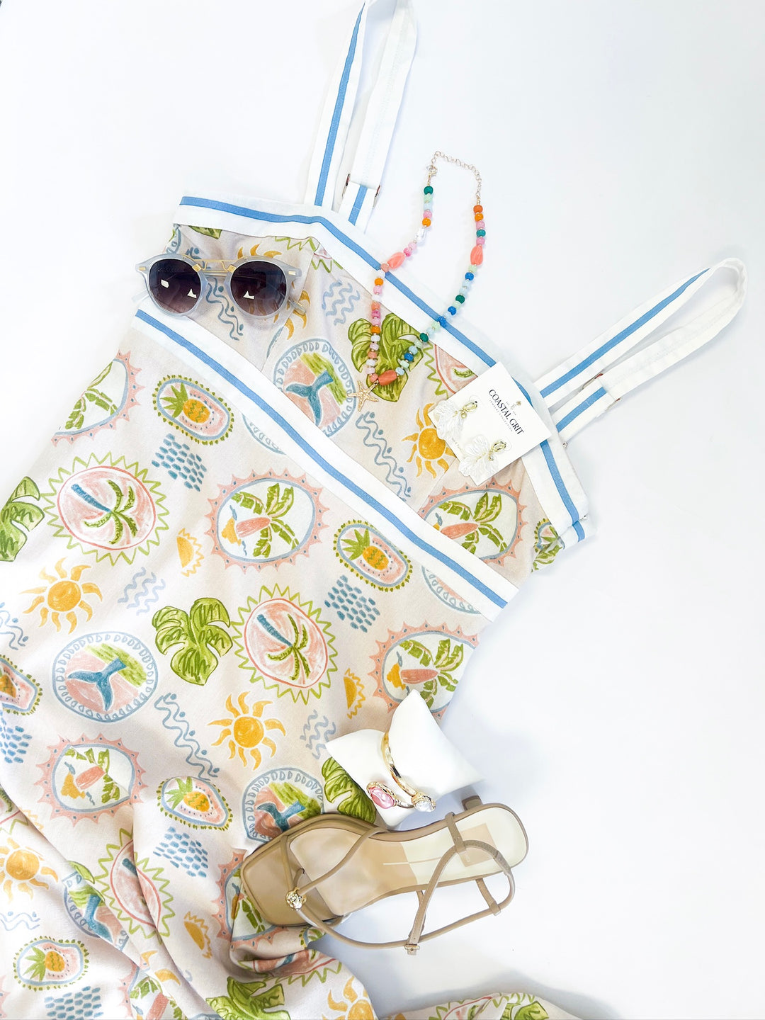 Seaside Scribbles Camila Dress