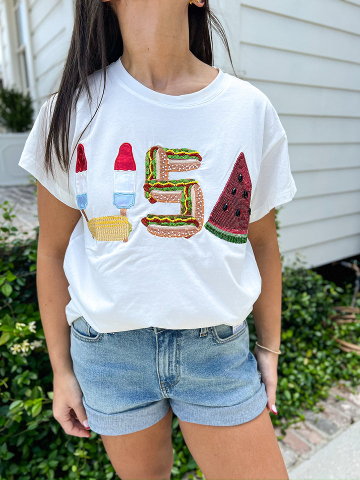 USA Snack Icon Tee