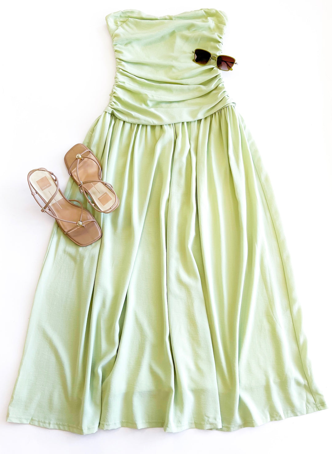 Sage Drop Dress